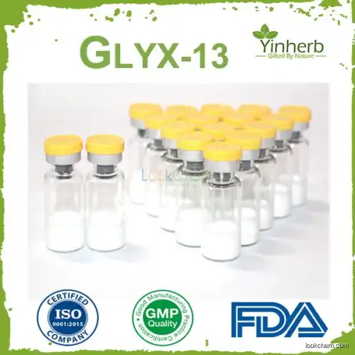 Yinherb Custom Peptide Synthesis 98% Purity Bulk Raw Powder Glyx-13 Rapastinel