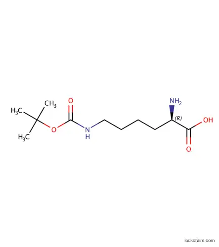 H-D-Lys(Boc)-OH, Nepsilon-Boc-D-Lysine , MFCD00076958