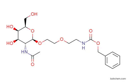 (N-CBz aminoethoxyl)ethyl-1, N-Acetyl-D-galactosamine