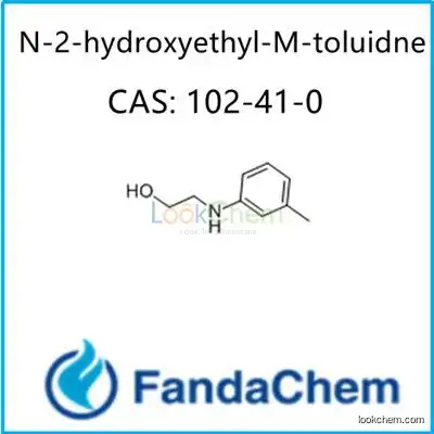 N-2-hydroxyethyl-M-toluidne ;2-m-toluidinoethanol CAS: 102-41-0 from FandaChem