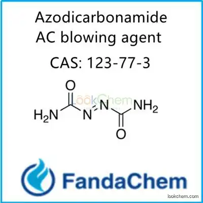 Azodicarbonamide (AC blowing agent;1,1’-azobiscarbamide) CAS: 123-77-3 from FandaChem