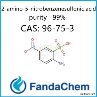 2-amino-5-nitrobenzenesulfonic acid 99%  CAS: 96-75-3 from FandaChem