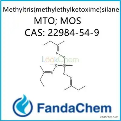 Methyltris(methylethylketoxime)silane (MTO; MOS) 95% CAS: 22984-54-9 from FandaChem