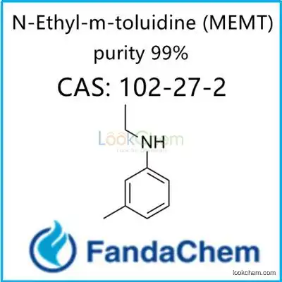 N-Ethyl-m-toluidine (MEMT) CAS: 102-27-2 from FandaChem