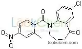 7-Chloro-1,2,3,4-tetrahydro-1-(2-methyl-4-nitrobenzoyl)-5H-1-benzazepin-5-one(137982-91-3)