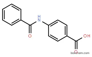 4-Benzamidobenzoic acid CAS:582-80-9