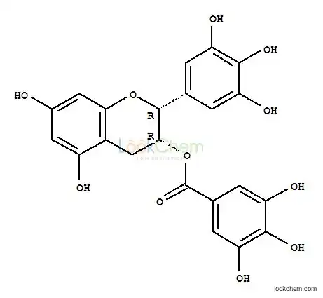 CAS No.989-51-5 (-)-Epigallocatechin gallate CAS NO.989-51-5