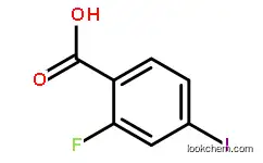 2-Fluoro-4-iodobenzoic acid Manufacturer/High quality/Best price/In stock CAS NO.124700-40-9