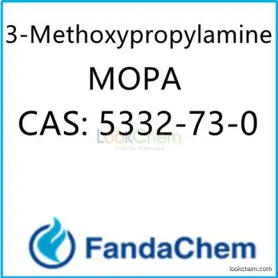 MOPA (3-Methoxypropylamine;3-Aminopropyl Methyl Ether;3-methoxy 1-propylamine) CAS: 5332-73-0 from FandaChem