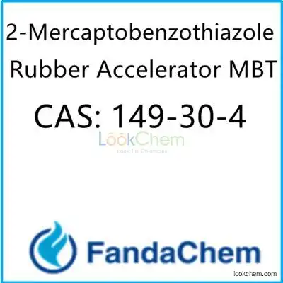Rubber Accelerator MBT;2-Mercaptobenzothiazole; CAS: 149-30-4 from FandaChem