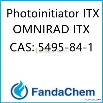 Photoinitiator ITX ; OMNIRAD ITX;2-Isopropylthioxanthone CAS: 5495-84-1  from FandaChem