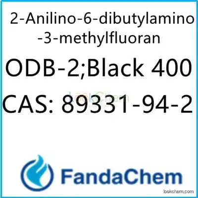 2-Anilino-6-dibutylamino-3-methylfluoran 99.5%; ODB-2;Black 400 Cas : 89331-94-2  from FandaChem