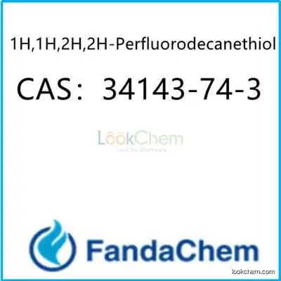 1H,1H,2H,2H-Perfluorodecanethiol CAS：34143-74-3  from FandaChem