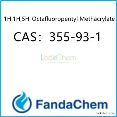 1H,1H,5H-Octafluoropentyl Methacrylate CAS：355-93-1 from FandaChem
