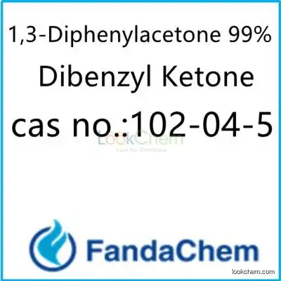 1,3-Diphenylacetone 99%;Dibenzyl Ketone，cas no.:102-04-5 from FandaChem