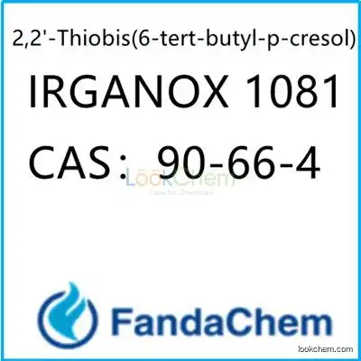 2,2'-Thiobis(6-tert-butyl-p-cresol); IRGANOX 1081 CAS：90-66-4 from FandaChem