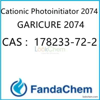 Cationic Photoinitiator 2074 (GARICURE 2074) ,CAS no. 178233-72-2 from FandaChem