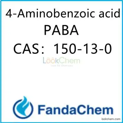 4-Aminobenzoic acid;p-Aminobenzoic acid; PABA CAS：150-13-0  from FandaChem