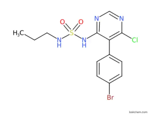 N-[5-(4-Bromophenyl)-6-chloro-4-pyrimidinyl]-N-propylsulfamide