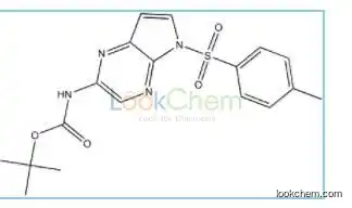 tert-butyl 5-tosyl-5H-pyrrolo[2,3-b]pyrazin-2-ylcarbamate(1201187-44-1)