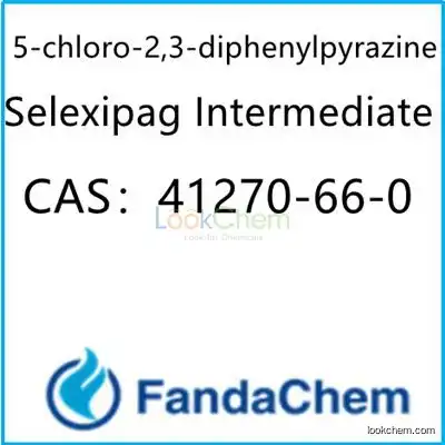 5-chloro-2,3-diphenylpyrazine;Selexipag Intermediate CAS：41270-66-0 from fandachem