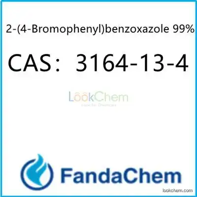 2-(4-Bromophenyl)benzoxazole 99% CAS：3164-13-4 from fandachem