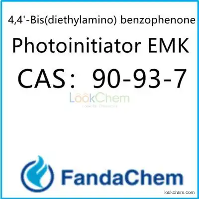 Photoinitiator EMK;,4'-Bis(diethylamino) benzophenone CAS：90-93-7 from fandachem