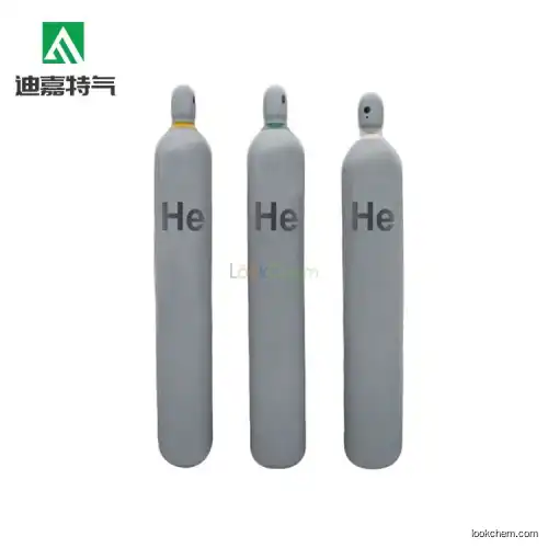Reliable anhydrous 99.9% high purity Helium Gas(He) stored in cylinder