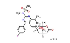 TERT-BUTYL 6-[(1E)-2-[4-(4-FLUOROPHENYL)-6-(1-METHYLETHYL)-2-[METHYL(METHYLSULFONYL)AMINO]-5-PYRIMIDINYL]ETHENYL]-2,2-DIMETHYL-1,3-DIOXANE-4-ACETATE   Pyrimidine derivatives  CAS NO.289042-12-2