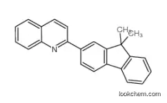 2-(9,9-dimethylfluoren-2-yl)quinoline   Fluorene derivatives  CAS NO.889750-37-2