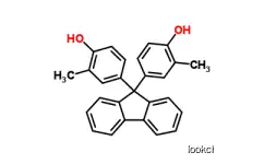 4-[9-(4-hydroxy-3-methylphenyl)fluoren-9-yl]-2-methylphenol   Fluorene derivatives  CAS NO.88938-12-9