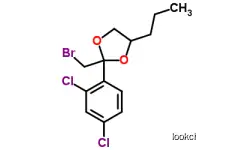 2-BROMOMETHYL-2-2,4-DICHLOROPHENYL-4-PROPYL-1,3-DIOXOLANE  CAS NO.60207-89-8