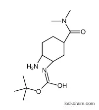 N-[(1R,2S,5S)-2-amino-5-[(dimethylamino)carbonyl]cyclohexyl]-carbamic acid, 1,1-dimethylethyl ester(365998-36-3)
