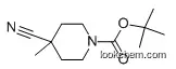 tert-butyl 4-cyano-4-Methylpiperidine-1-carboxylate manufacture