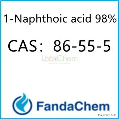 1-Naphthoic acid 98% CAS：86-55-5 from fandachem