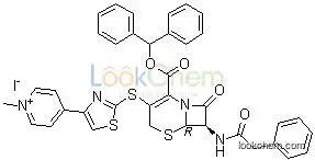 4-[2-[[(6R,7R)-2-[(Diphenylmethoxy)carbonyl]-8-oxo-7-[(phenylacetyl)amino]-5-thia-1-azabicyclo[4.2.0]oct-2-en-3-yl]thio]-4-thiazolyl]-1-methylpyridiniumiodide