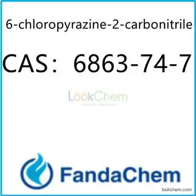 6-chloropyrazine-2-carbonitrile CAS：6863-74-7 from fandachem