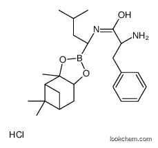N-{(1R)-3-Methyl-1-[(1S,2S,6R,8S)-2,9,9-trimethyl-3,5-dioxa-4-boratricyclo[6.1.1.02,6]dec-4-yl]butyl}-L-phenylalaninamide hydrochloride (1:1)