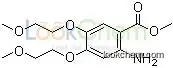 2-amino-4,5-bis-(2-methoxyethoxy)-benzoicacidmethylester