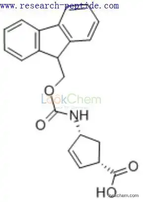 2-Cyclopentene-1-carboxylicacid, 4-[[(9H-fluoren-9-ylmethoxy)carbonyl]amino]-, (1S,4R)-