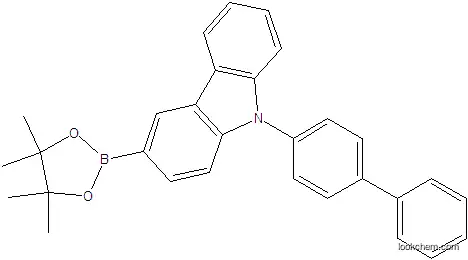 3-(4,4,5,5-Tetramethyl-1,3,2-dioxaborolan-2-yl)-9-([1,1'-Biphenyl]-4-yl)carbazole good supplier