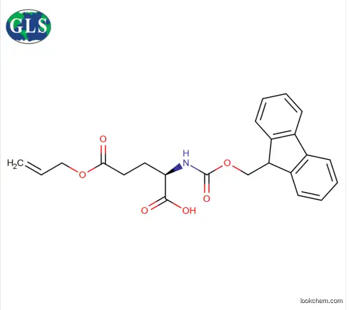 Fmoc-D-Glu(OAll)-OH, Fmoc-D-Glutamic acid 5-Allyl Ester, MFCD01074690