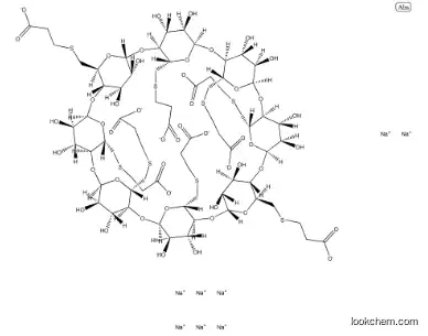 Factory golden products Sugammadex sodium CAS:343306-79-6, C72H104Na8O48S8