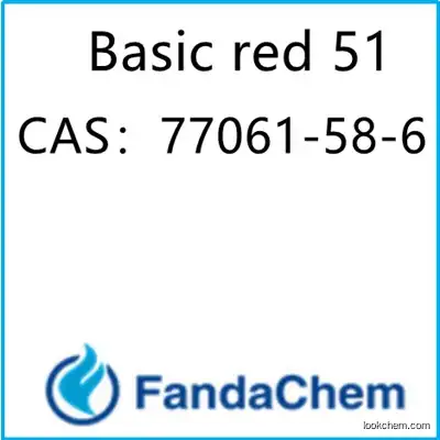 Basic red 51 CAS：77061-58-6 from fandachem
