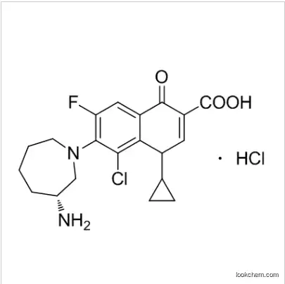 Besifloxacin HCl 99.0%  CAS：405165-61-9