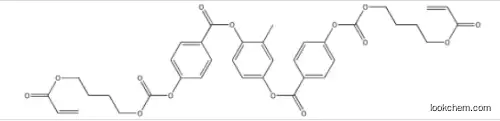 4-[[[4-[(1-Oxo-2-propenyl)oxy]butoxy]carbonyl]oxy]benzoic acid 2-methyl-1,4-phenylene ester