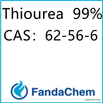 Thiourea  99%  CAS：62-56-6  from fandachem