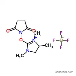 CAS:443305-34-8 1-[(1,3,4-trimethyl-4,5-dihydroimidazol-1-ium-2-yl)oxy]pyrrolidine-2,5-dione,tetrafluoroborate