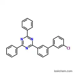 CAS:1443049-83-9 2-(3'-Chloro[1,1'-biphenyl]-3-yl)-4,6-diphenyl-1,3,5-triazine