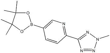 (2-(2-Methyl-2H-tetrazol-5-yl)pyridyl-5-yl)(pinacolato)boron CAS NO.1056039-83-8(1056039-83-8)